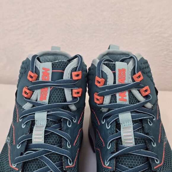 Hoka One One Toa Mid Gore-Tex Trail Hiking Shoes 1112033 Womens Sz 7.5 Green EUC - Picture 8 of 14